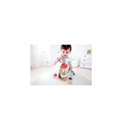 MACHINE EXPRESSO BOIS BLC+ACC