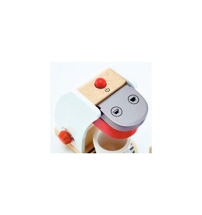 MACHINE EXPRESSO BOIS BLC+ACC