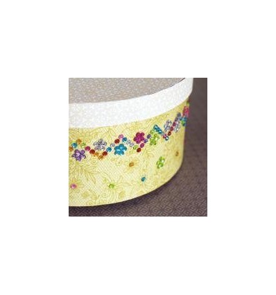 LOT 4 RLX STRASS ADH L50CM ASS