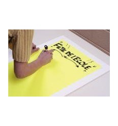 PQ 50F AFFICHE 29,7X42 5C.FLUO