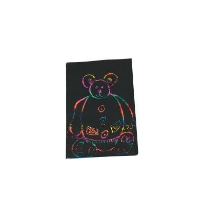 POT 125ML GOUACH A GRATTER NOI