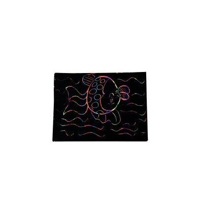 POT 125ML GOUACH A GRATTER NOI