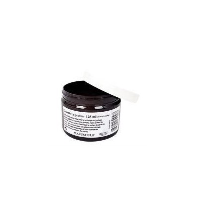 POT 125ML GOUACH A GRATTER NOI