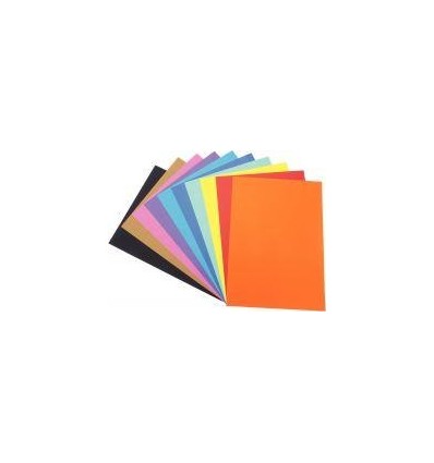 BLOC 20F PAP.COULEURS A4  120G