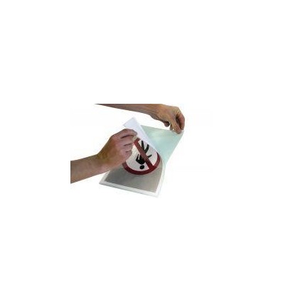 BTE 100POCH PLASTIF A4 ADHESIF