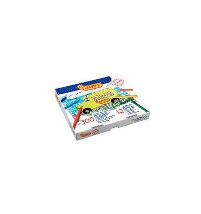 BTE  300CRAYON PLAST(12COUL)