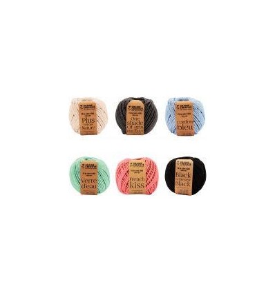 LOT 6 BOBINE COTON CABLE ASS