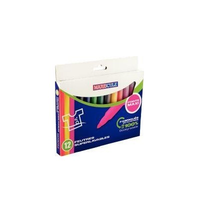 POCH 12 MAXI FEUTRE  MAJU ASS