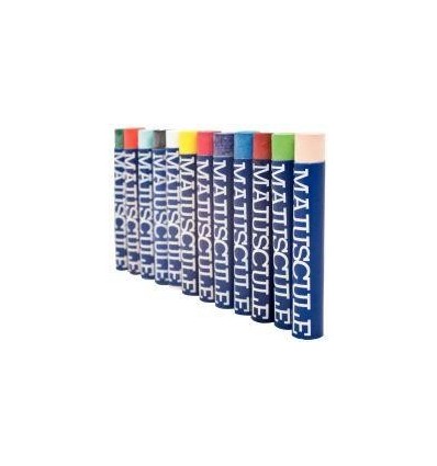 BTE 12 CRAIE PASTEL HUILE MAJU