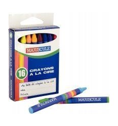 BTE16 CRAYON CIRE MAJU 9CM ASS 2
