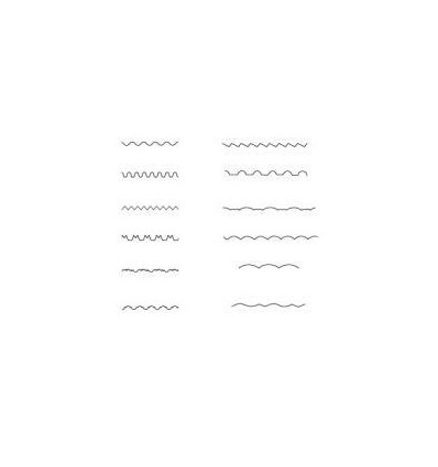 POCHETTE 12 CISEAUX A CRANTER