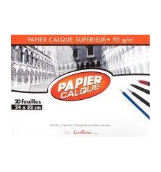 POCH 20F CALQUE 90G 24X32 EXCE