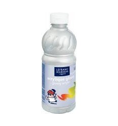 FL 500ML ACRYL GLOSSY ARGENT