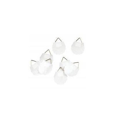 BLISTER 10 ATTACHE S/S VERRE