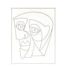 LOT6CARTES SABL ART 19.8X16CM 2