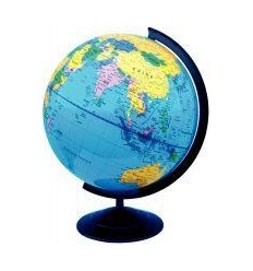 GLOBE GEOGRAPHIQUE NON LUM D30