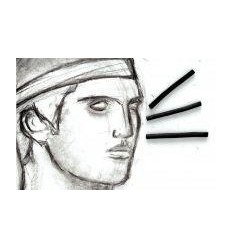 BTE 100 FUSAINS 6CM-DIA 4A6MM 2