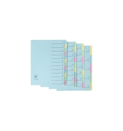 TRIEUR CARTE SIMPLE 5CASES BLE