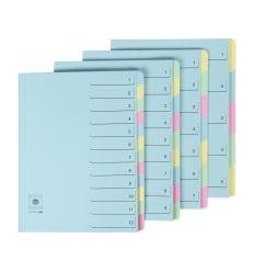 TRIEUR CARTE SIMPLE 7CASES BLE