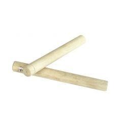 PAIRE DE CLAVES EN BOIS 18CM 2