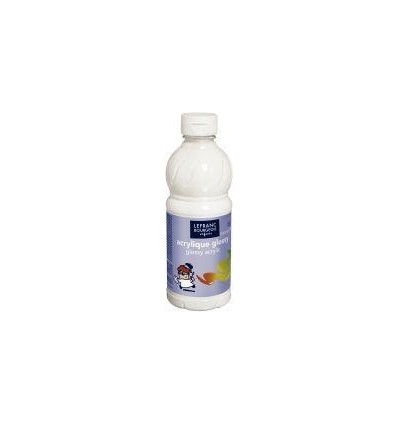 FL 500ML ACRYLIQ GLOSSY BLANC