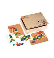 COFFRET BOIS JEU DE MARTEAU