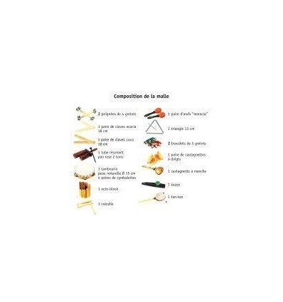 MALLE ROUGE 16INSTRUMENT MUSIQ