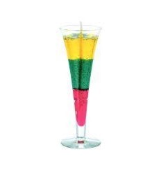 POT 800G GEL CRISTAL P/BOUGIES 2