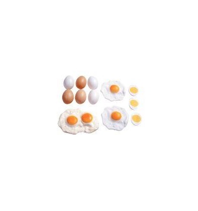 SAC 12 OEUFS PLASTIQUE ASS