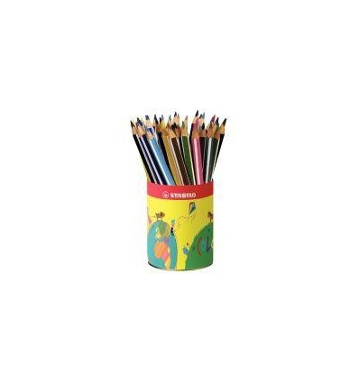 POT  38 CRAYON COUL TRIO 17CM
