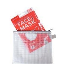 POCHETTE PVC 17X13   ZIP