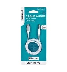 CABLE LIGHTNING JACK1.2M BLC