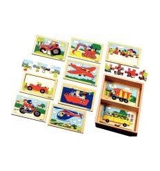 BTE 10 PUZZLE 6/8P VEHICULE AS 2