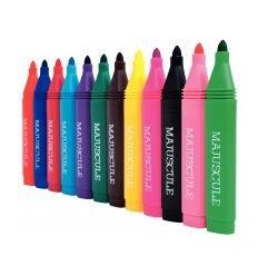 POT 12 FEUTRE TRIANGUL MJ ASS