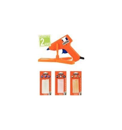 PISTOLET COLLE  +2 RECH TRANSP PISTOLET COLLE  +2 RECH TRANSP