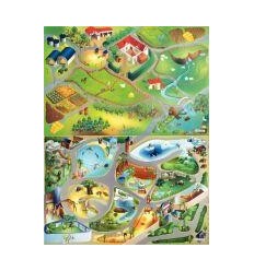 TAPIS 150X100CM LA FERME