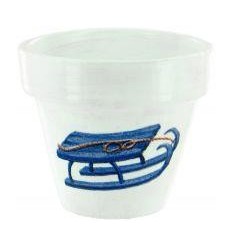 LOT 5 POT TERRE CUITE DIA9CM