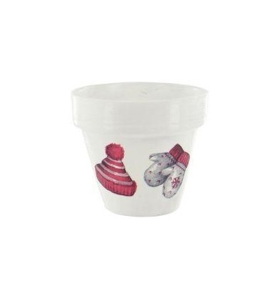 LOT 5 POT TERRE CUITE DIA9CM