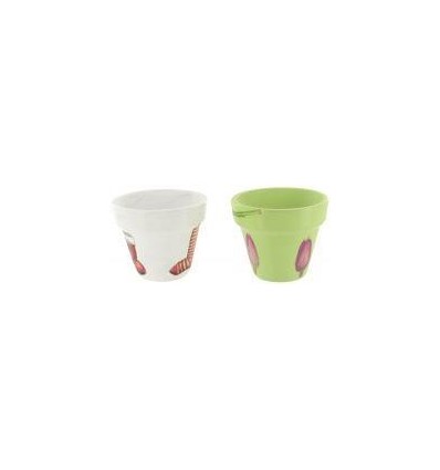 LOT 5 POT TERRE CUITE DIA9CM