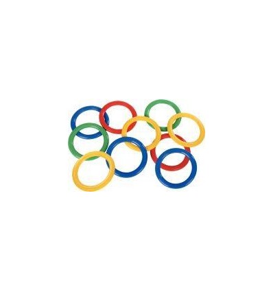 LOT 10 ANNEAUX A LANCER D.15CM