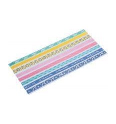 LOT 48 RUBAN TISSU ADH 50CM 2