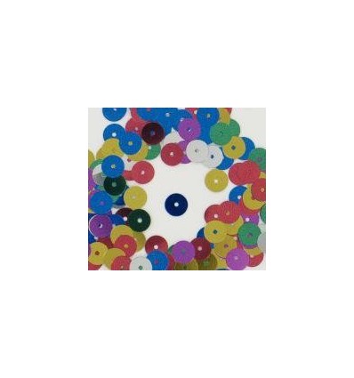POT 185G SEQUINS ROND LISSE D6