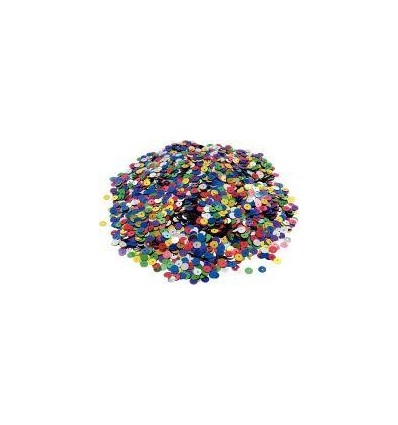 POT 185G SEQUINS ROND LISSE D6