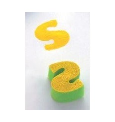 LOT 36 EPONGES CHIFFRE +LETTRE 2