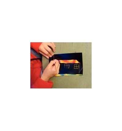 POCH 15F A GRATTER ARC EN CIEL