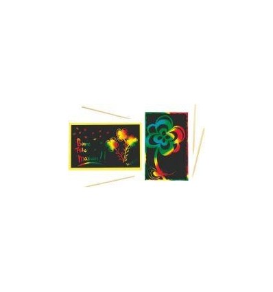 POCH 15F A GRATTER ARC EN CIEL