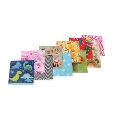 PQ 100 SERVIETTE MOTIFS ASS