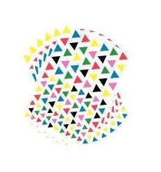 POCH 2080 GOMMETTE TRIANGLE MJ