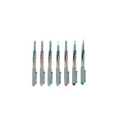 STYLO PLUME JET V-PEN PRO BLEU