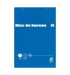BLOC BUREAU 100F A5 60G 5X5